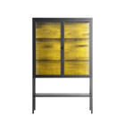 What a Mess - Loft Cabinet - Craig Watkins - Antracite - Reeded glass