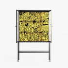 What a Mess - Loft Cabinet - Craig Watkins - Antracite - Reeded glass