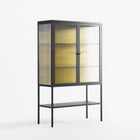 What a Mess - Loft Cabinet - Craig Watkins - Antracite - Reeded glass