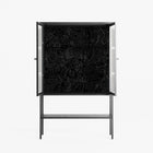 The Single Color - Loft Cabinet - Craig Watkins - Antracite - Reeded glass