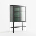 Thankful - Loft Cabinet - Craig Watkins - Antracite - Reeded glass