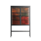 Hours - Loft Cabinet - Oluwasheyi Adebayo - Antracite - Reeded glass