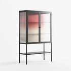Parallel Mirage - Loft Cabinet - Oluwasheyi Adebayo - Antracite - Reeded glass