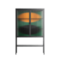 Soul Split - Loft Cabinet - Oluwasheyi Adebayo - Antracite - Reeded glass