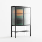 Soul Split - Loft Cabinet - Oluwasheyi Adebayo - Antracite - Reeded glass
