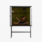 Friday Night Rituals - Loft Cabinet - Kristin Eriksson - Antracite - Reeded glass
