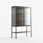 Friday Night Rituals - Loft Cabinet - Kristin Eriksson - Antracite - Reeded glass