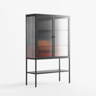 Bubbles & Oranges - Loft Cabinet - Kristin Eriksson - Antracite - Reeded glass