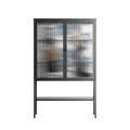 Balance - Loft Cabinet - Sophie Goudman-Peachey - Antracite - Reeded glass