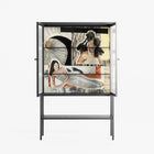Sweet Far Away - Loft Cabinet - Sophie Goudman-Peachey - Antracite - Reeded glass
