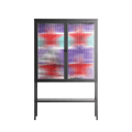 Scenes From - Loft Cabinet - Caitlin Flood-Molyneux - Antracite - Reeded glass