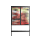 Rogue - Loft Cabinet - Caitlin Flood-Molyneux - Antracite - Reeded glass