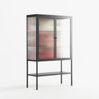 Rogue - Loft Cabinet - Caitlin Flood-Molyneux - Antracite - Reeded glass