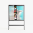 Rush - Loft Cabinet - Caitlin Flood-Molyneux - Antracite - Reeded glass