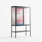 Fleeing - Loft Cabinet - Caitlin Flood-Molyneux - Antracite - Reeded glass