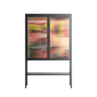 Alternate - Loft Cabinet - Caitlin Flood-Molyneux - Antracite - Reeded glass