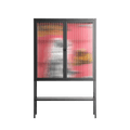 Change - Loft Cabinet - Caitlin Flood-Molyneux - Antracite - Reeded glass