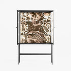 Delight Pink - Loft Cabinet - Diana Catchpole - Antracite - Reeded glass