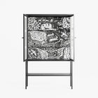 Flight Of Fancy - Loft Cabinet - Diana Catchpole - Antracite - Reeded glass