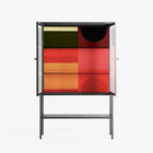 Turnstile - Loft Cabinet - Rikki Hewitt - Antracite - Reeded glass