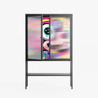 HappyFe - Loft Cabinet - Maddalena Fanfani - Antracite - Reeded glass