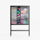 Bobsan - Loft Cabinet - Maddalena Fanfani - Antracite - Reeded glass