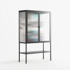 The Dessolution - Loft Cabinet - Mathilda Kienast - Antracite - Reeded glass