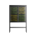 Ultra Bloom - Loft Cabinet - Ethan Fender - Antracite - Reeded glass
