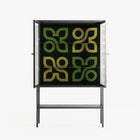 Ultra Bloom - Loft Cabinet - Ethan Fender - Antracite - Reeded glass