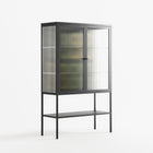 Ultra Bloom - Loft Cabinet - Ethan Fender - Antracite - Reeded glass