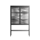 Flight Of Fancy 3 - Loft Cabinet - Diana Catchpole - Antracite - Reeded glass