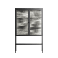 Ode to Summer 4 - Loft Cabinet - Diana Catchpole - Antracite - Reeded glass