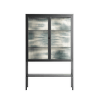 Ode to Summer 6 - Loft Cabinet - Diana Catchpole - Antracite - Reeded glass