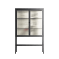 Bayeux - Loft Cabinet - Naia Escribano - Antracite - Reeded glass