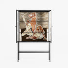 We Are Who We Are - Loft Cabinet - Sophie Goudman-Peachey - Antracite - Reeded glass