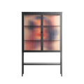 Hidden Beauty - Loft Cabinet - Raissa Oltmanns - Antracite - Reeded glass