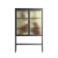Can You Face It - Loft Cabinet - Sophie Goudman-Peachey - Antracite - Reeded glass