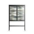 Ode to Summer 3 - Loft Cabinet - Diana Catchpole - Antracite - Reeded glass