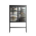 Dreaming With Open Eyes - Loft Cabinet - Sophie Goudman-Peachey - Antracite - Reeded glass