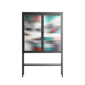 The Dessolution - Loft Cabinet - Mathilda Kienast - Antracite - Reeded glass