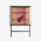 Connect With Nature - Loft Cabinet - Raissa Oltmanns - Antracite - Reeded glass