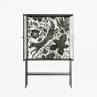 Ode to Summer 4 - Loft Cabinet - Diana Catchpole - Antracite - Reeded glass