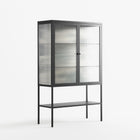 Ode to Summer 6 - Loft Cabinet - Diana Catchpole - Antracite - Reeded glass