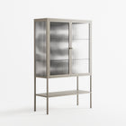 Black Waves - Loft Cabinet - Alexander Khabbazi - Pebble - Reeded glass