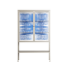 Everything is Confusing - Loft Cabinet - Alexander Khabbazi - Pebble - Reeded glass