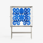 Everything is Confusing - Loft Cabinet - Alexander Khabbazi - Pebble - Reeded glass