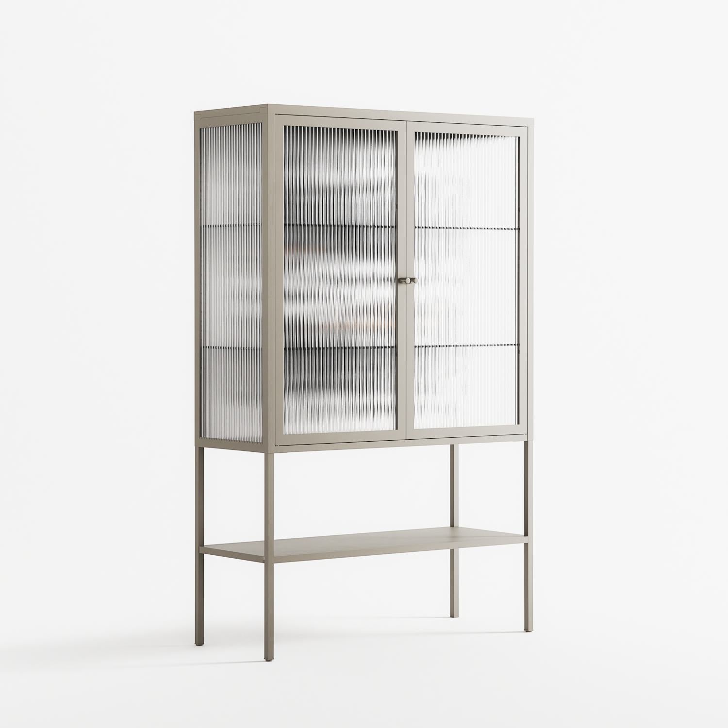 Every Dog - Loft Cabinet - Alexander Khabbazi - Pebble - Reeded glass