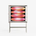 Repeating - Loft Cabinet - Alexander Khabbazi - Pebble - Reeded glass
