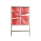 Spring to Summer - Loft Cabinet - Alexander Khabbazi - Pebble - Reeded glass