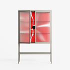 Spring to Summer - Loft Cabinet - Alexander Khabbazi - Pebble - Reeded glass